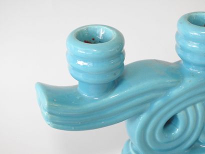 Work from the 60's
Turquoise blue-glazed...
