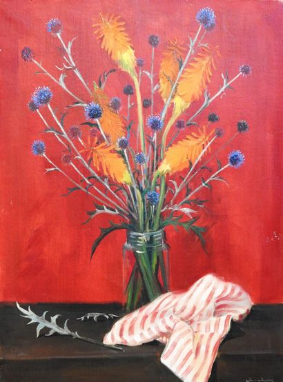 André Eugène Louis CHOCHON (1910-2005)
Fleurs...