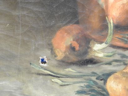 J. LE DOARE - Début XXeme
Nature morte au...