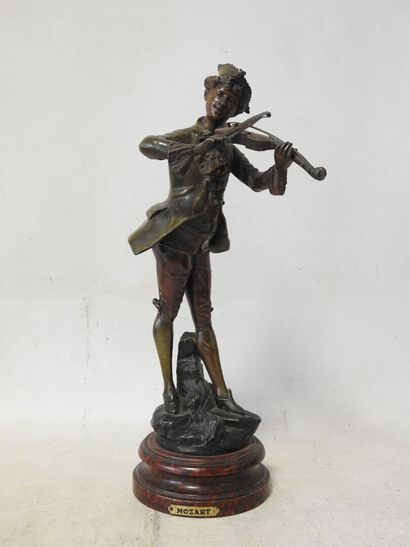 Charles RUCHOT (1871-1954) d'après
Mozart
Sujet...