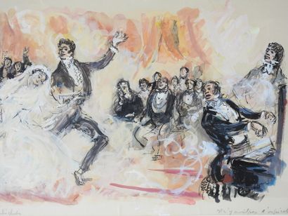 Émilien DUFOUR (1896-1975)
The Austrian gallop,...
