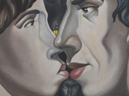Pascal PAPISCA (né en 1938)
Il Bacio Di Giuda
Huile...