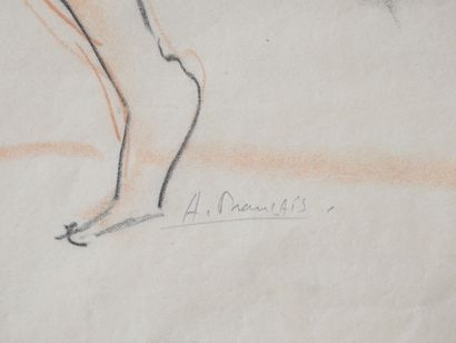 Anne FRANCAIS (1908-1995)
Assise, balancée...