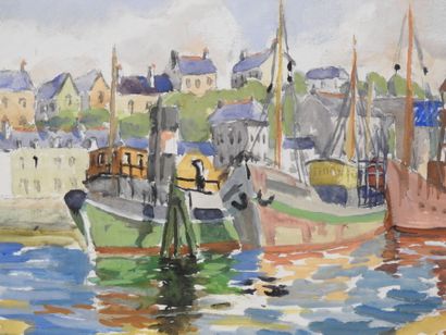 Jean-Pierre LASCOUX - XXeme
Le port Rhu à...