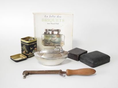 Briquetophilie
Lot including: table lighter,...