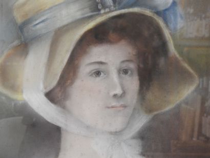 École FRANCAISE - XXeme
Portrait de femme...