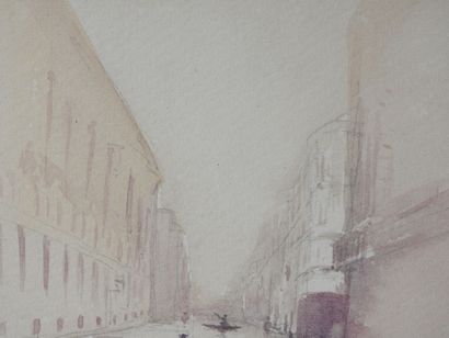 FRENCH SCHOOL - Early 20th century
Rue de...