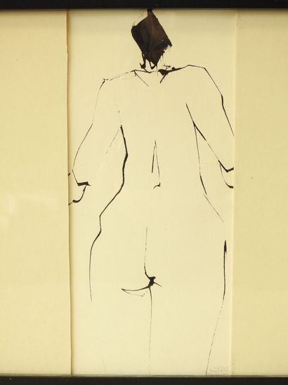 École contemporaine
Nus féminins
Lot de trois...