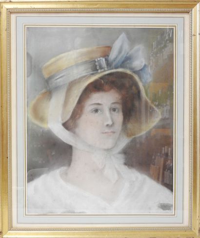 École FRANCAISE - XXeme
Portrait de femme...