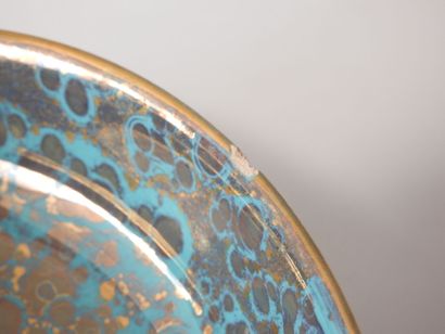MAZEAU Frères - Sèvres
Circular earthenware...