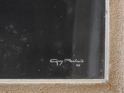 Guy PÉCHARD - XXeme
Projet de vase
Gouache...