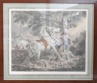 Carle VERNET (1758-1836) d'après
Cheval effrayé...