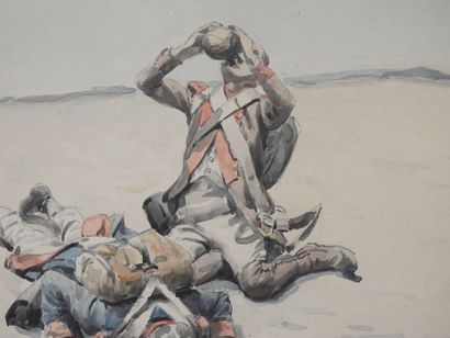Paul-Emile BOUTIGNY (1854-1929)
Soldats de...
