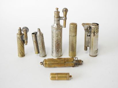 Lighter-making
Six finely worked and guilloché...