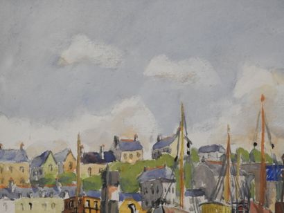 Jean-Pierre LASCOUX - XXeme
Le port Rhu à...