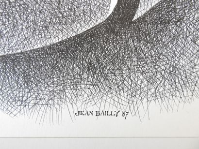 Jean BAILLY - (né en 1940)
Composition surréaliste...