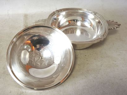 CHRISTOFLE
Silver-plated shell-shaped vegetable...