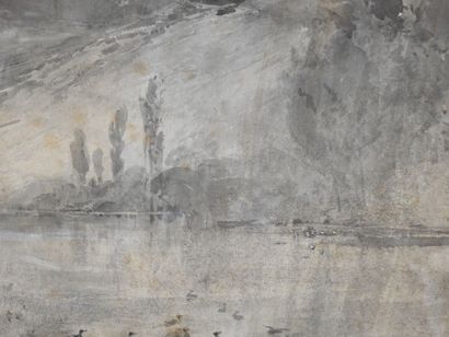Edmond MORIN (1824-1882)
Les bords du Doubs...
