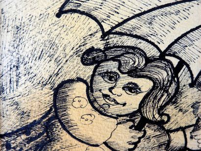 Réginald PAVAMANI (1941-1999)
Enfant à la...