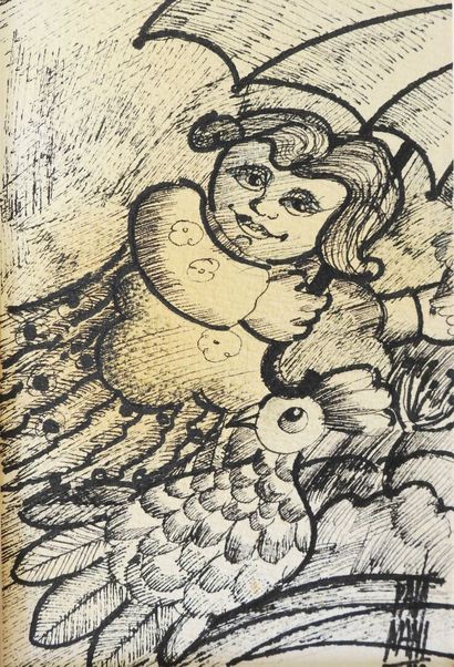 Réginald PAVAMANI (1941-1999)
Enfant à la...