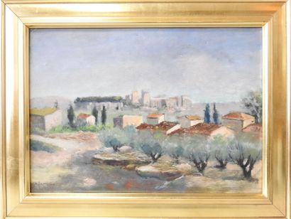 Albert LEPREUX (1868-1969)
Les oliviers à...