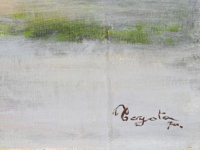 Toshio TOYOTA - XXeme
Quai de Seine
Huile...