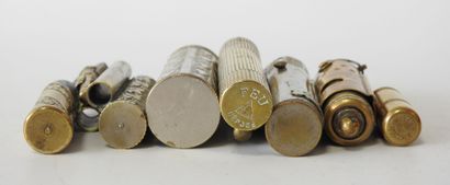 Lighter-making
Six finely worked and guilloché...
