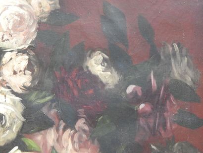 Georges MOUTON (1862-1924)
Bouquet aux roses
Huile...