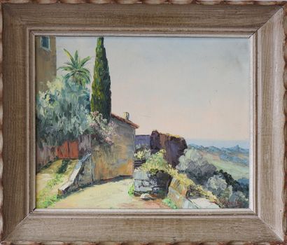 J. MORICE - 20th century
View of the ramparts...