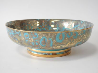 MAZEAU Frères - Sèvres
Circular earthenware...