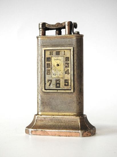 Alfred DUNHILL - Paris
Rare pendulette briquet...