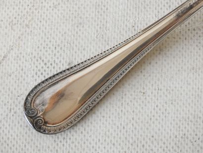 CHRISTOFLE
Silver-plated ragout spoon 