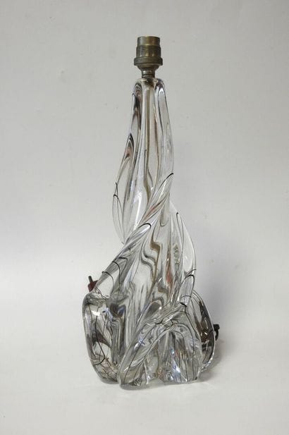 Cristal JB FRANCE
Pied de lampe de forme...