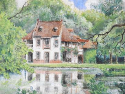 Louis GAUJARD - XX eme
Le Hameau de la Reine,...