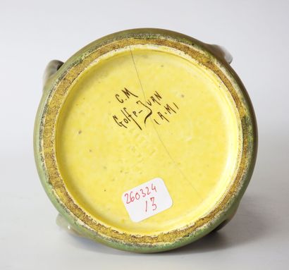 Clément MASSIER (1844-1917) - GOLFE JUAN
Vase...