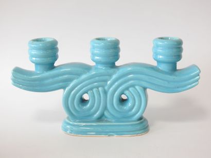 Work from the 60's
Turquoise blue-glazed...