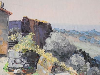 J. MORICE - 20th century
View of the ramparts...