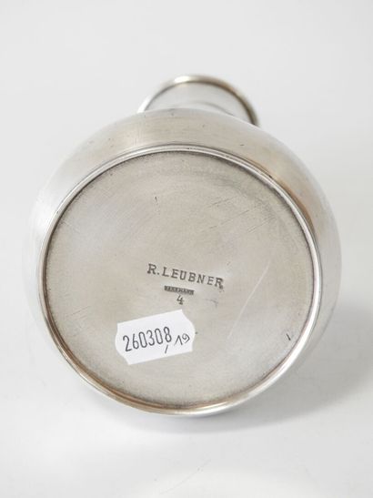 R. LEUBNER - Bohrmann
1900 vase in silver-plated...