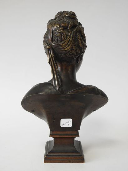 Jean GOUJON after
Bust of Diane de Poitiers.
Bronze...