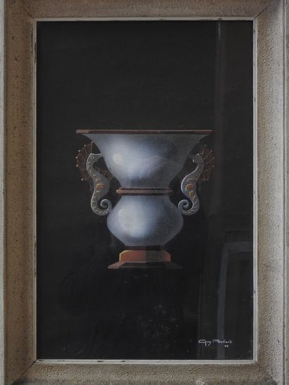 Guy PÉCHARD - XXeme
Projet de vase
Gouache...