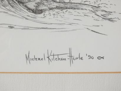 Michael KITCHEN-HURLE (born 1941)
Black labrador
Color...