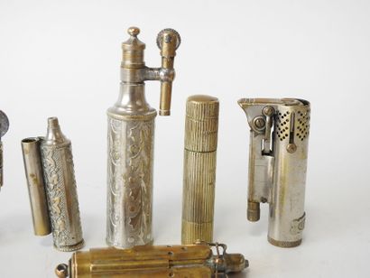 Lighter-making
Six finely worked and guilloché...