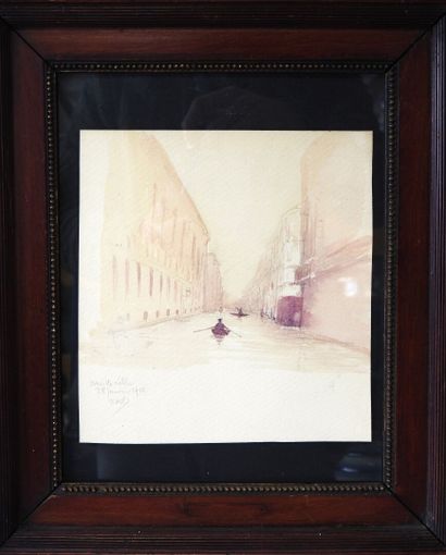 FRENCH SCHOOL - Early 20th century
Rue de...