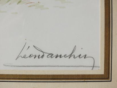 Léon DANCHIN (1887-1938)
Étude pointers
Color...