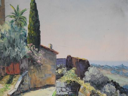 J. MORICE - 20th century
View of the ramparts...