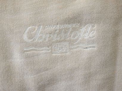 CHRISTOFLE
Set of silver-plated shell-shaped...