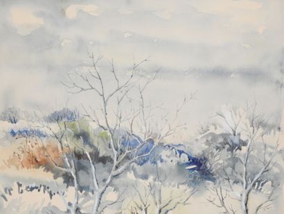 École FRANCAISE - XXeme
Paysage provençal...
