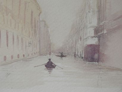 FRENCH SCHOOL - Early 20th century
Rue de...