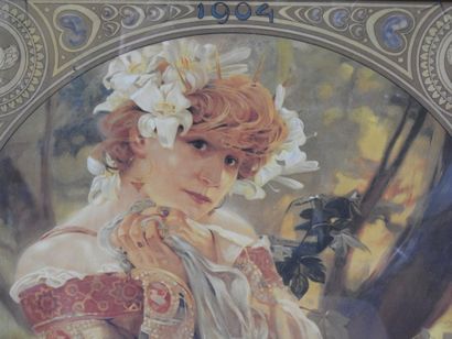 Alphonse MUCHA (1860-1939) after
Lu Sarah...