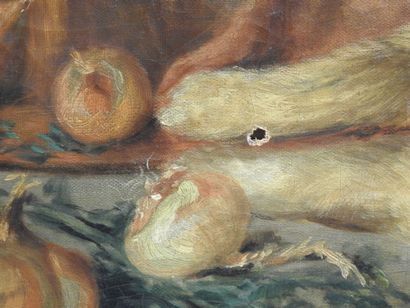 J. LE DOARE - Début XXeme
Nature morte au...